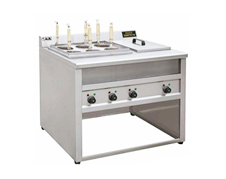 六孔煮面爐連碼子保護(hù) 尺寸:700x700x800mm